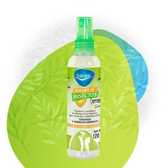 Repelente de insectos 120 ml